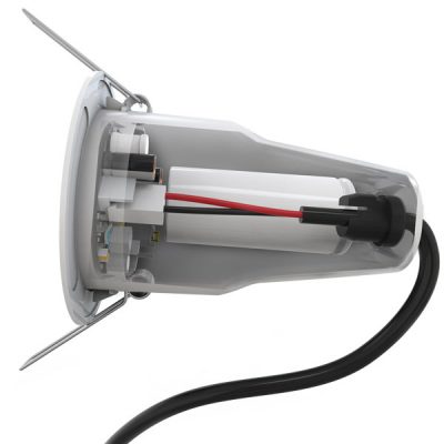 Ledfire light side on xray showing internals