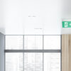 Ektor emergency exit sign in commercial office