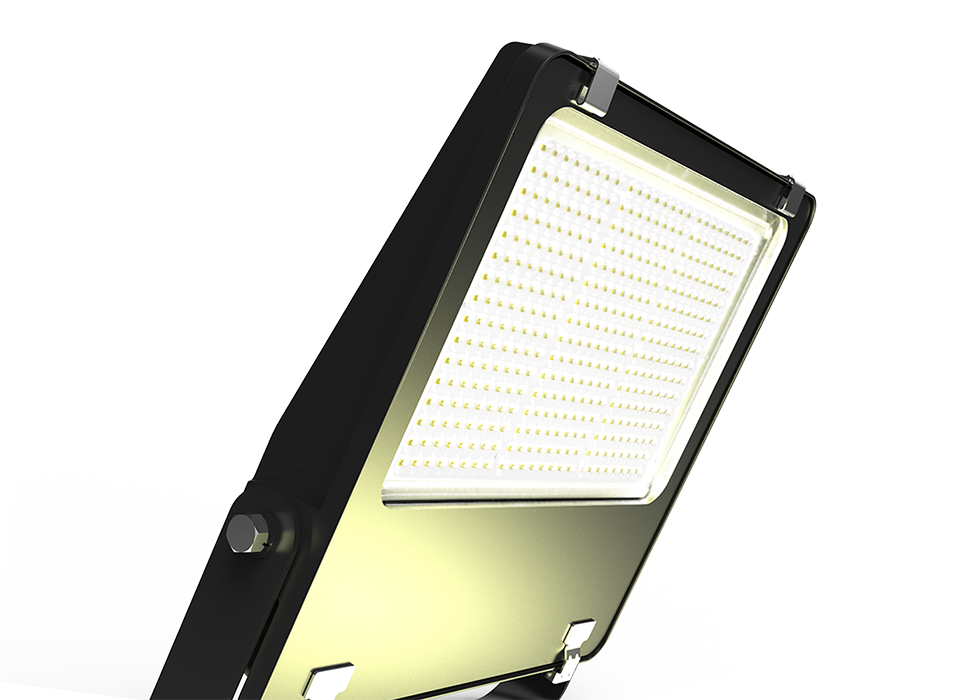 Ektor Floodlight closeup illuminated
